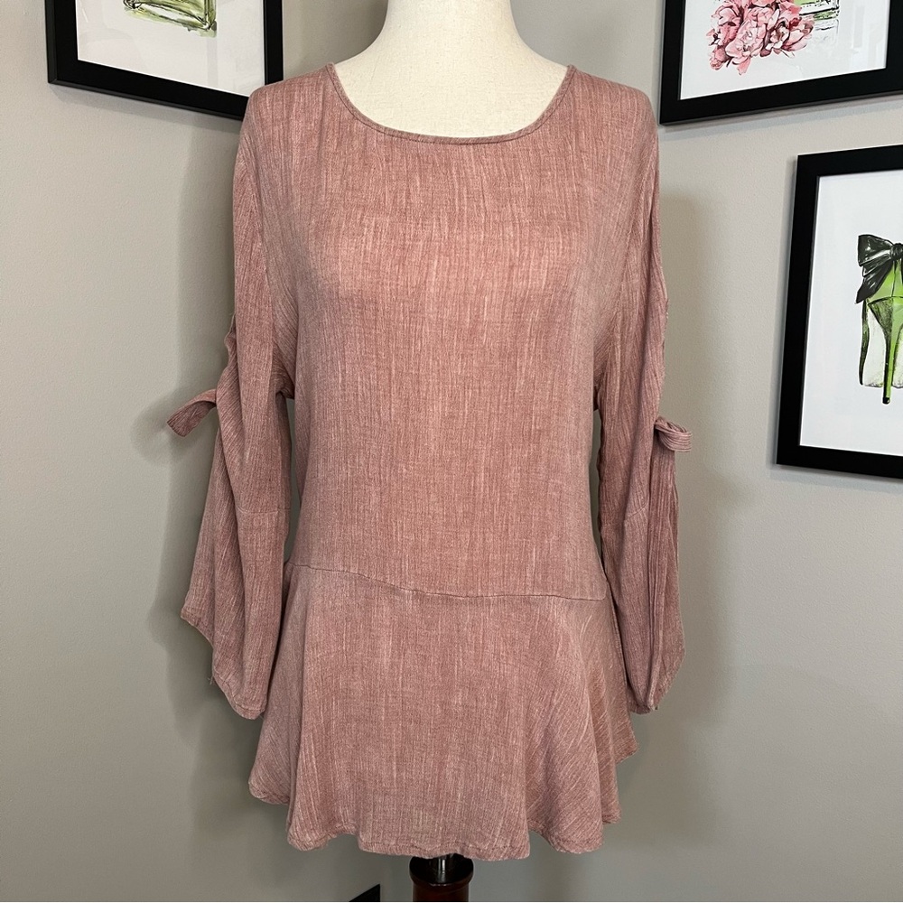 🍧 The Line of Style Peplum Blouse